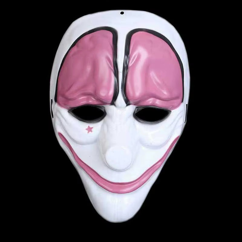 1 PC Anonymous Masks Horrible Masquerade Party Clown Mask Halloween Party Gift for Adult Kids Film Theme Mask Cosplay Costume