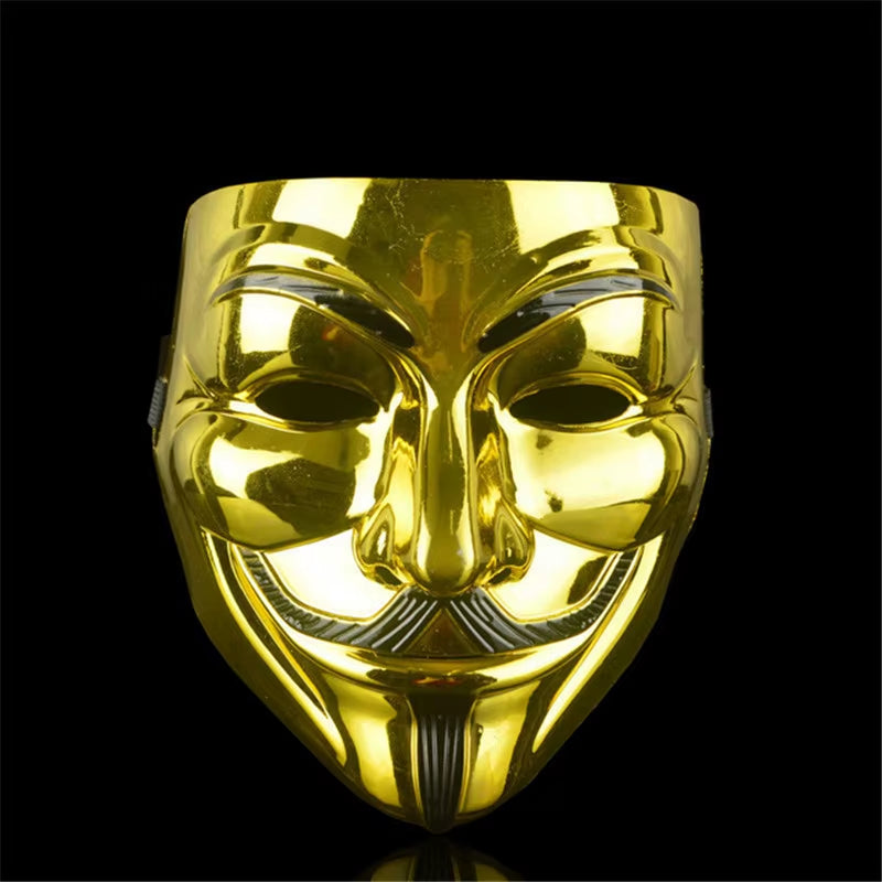 1 PC Anonymous Masks Horrible Masquerade Party Clown Mask Halloween Party Gift for Adult Kids Film Theme Mask Cosplay Costume