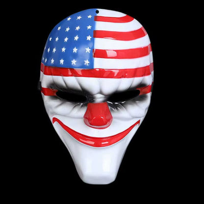 1 PC Anonymous Masks Horrible Masquerade Party Clown Mask Halloween Party Gift for Adult Kids Film Theme Mask Cosplay Costume