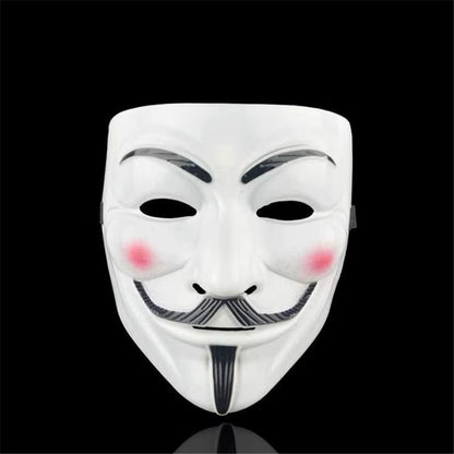 1 PC Anonymous Masks Horrible Masquerade Party Clown Mask Halloween Party Gift for Adult Kids Film Theme Mask Cosplay Costume