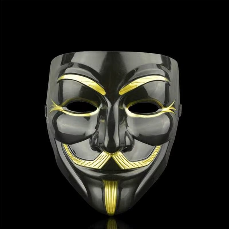 1 PC Anonymous Masks Horrible Masquerade Party Clown Mask Halloween Party Gift for Adult Kids Film Theme Mask Cosplay Costume
