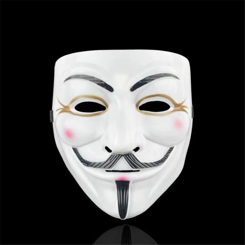 1 PC Anonymous Masks Horrible Masquerade Party Clown Mask Halloween Party Gift for Adult Kids Film Theme Mask Cosplay Costume