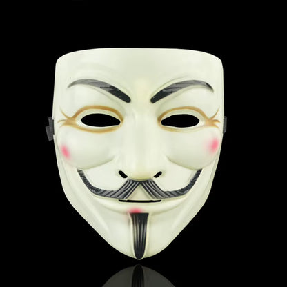 1 PC Anonymous Masks Horrible Masquerade Party Clown Mask Halloween Party Gift for Adult Kids Film Theme Mask Cosplay Costume
