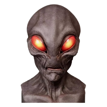Horrible Alien Mask Horror Alien Supersoft Mask Creepy Halloween Party Decoration Scary Funny Cosplay Prop Masks
